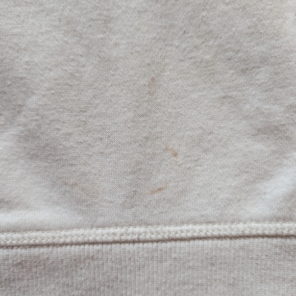 Umbro Women’s Cream Pullover Hoodie with Embossed Logo - Picture 3 of 3